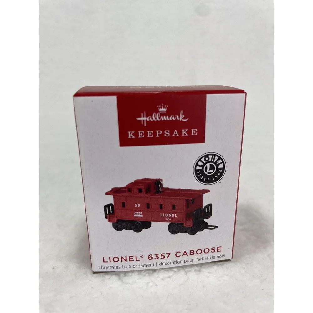 Hallmark Keepsake 2022‎ Lionel 6357 Caboose Ornament